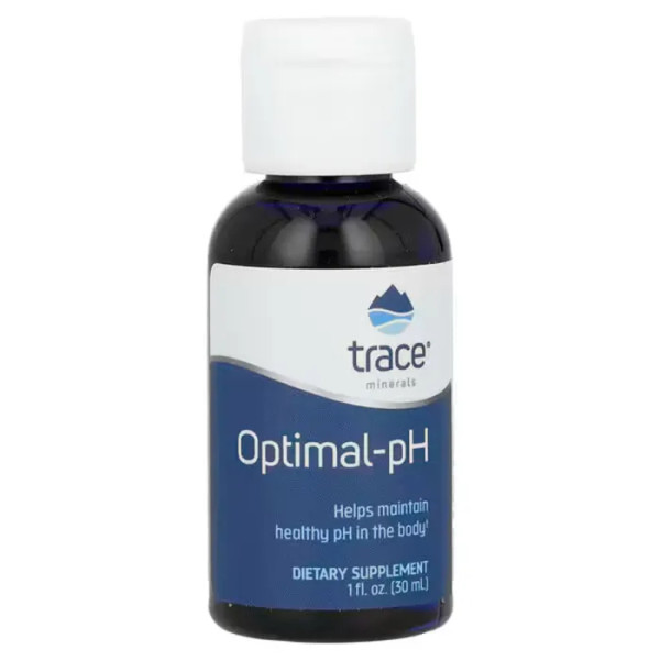 Підтримка pH-балансу, іонний мінеральний комплекс, Optimal-pH, Trace Minerals ®, 30 мл