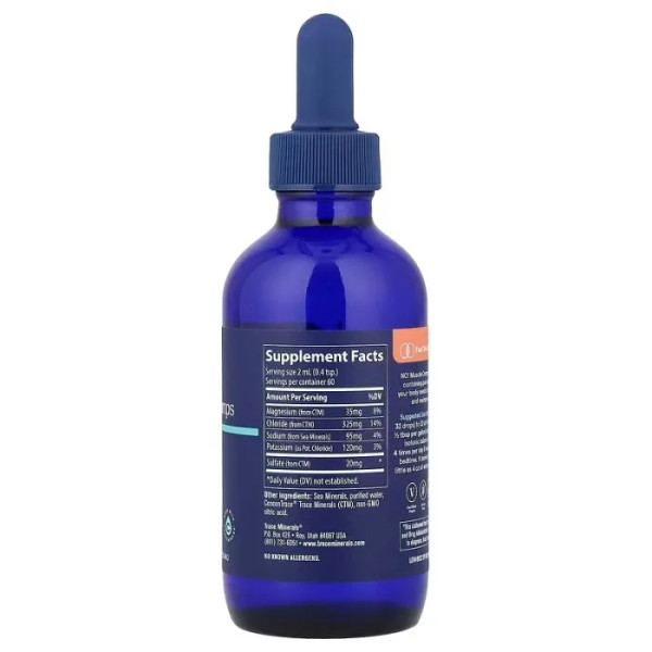 Проти м'язових судом, електролітний комплекс, No! Muscle Cramps, Trace Minerals ®, 120 мл