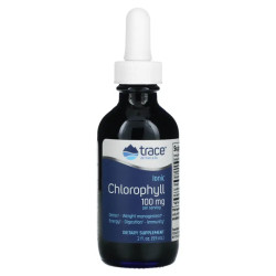 Ионный хлорофилл 100 мг, Trace Minerals Ionic Chlorophyll, 59 мл