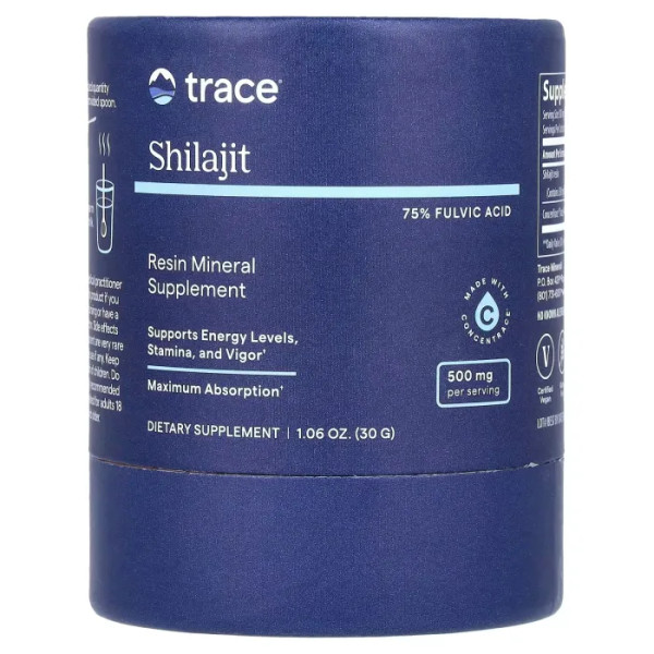 Муміє, Shilajit, Trace Minerals®, 30 г