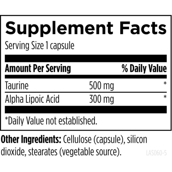 Альфа-ліпоєва кислота, Lipoic Acid Supreme, Designs for Health, 300 мг, 60 вегетаріанських капсул