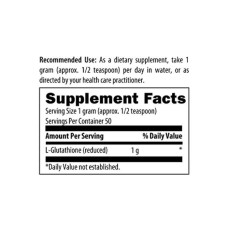 L-глутатіон 1000 мг, порошок, Designs for Health L-Glutathione, 50 г