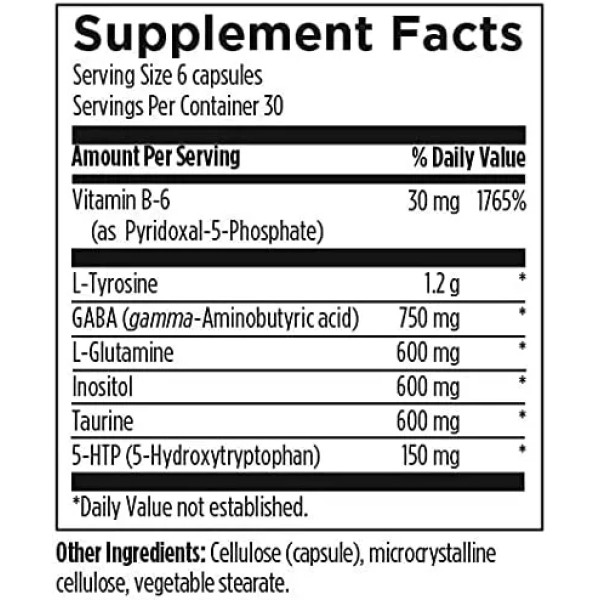 Підтримка когнітивних функцій і настрою, Neurolink, Designs for Health, 180 вегетаріанських капсул