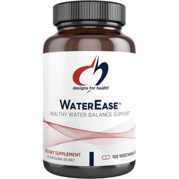 Таурин + вітамін В6, Water Ease, Designs for Health, 100 вегетаріанських капсул