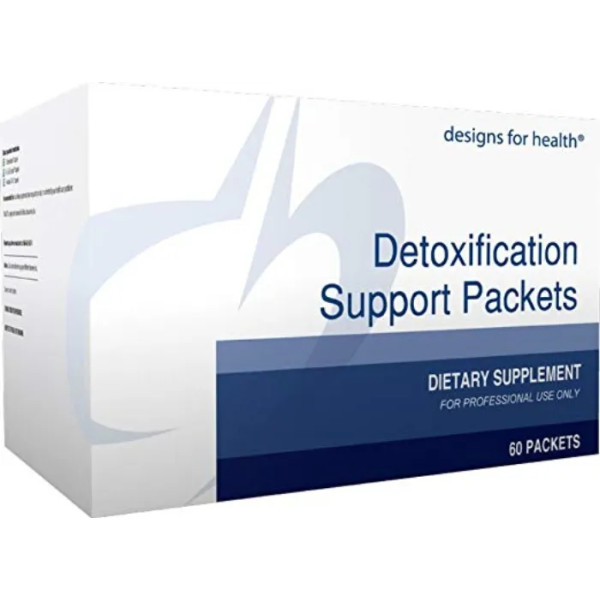 Комплекс для детоксикації, Detoxification Support Packets, Designs for Health, 60 пакетів