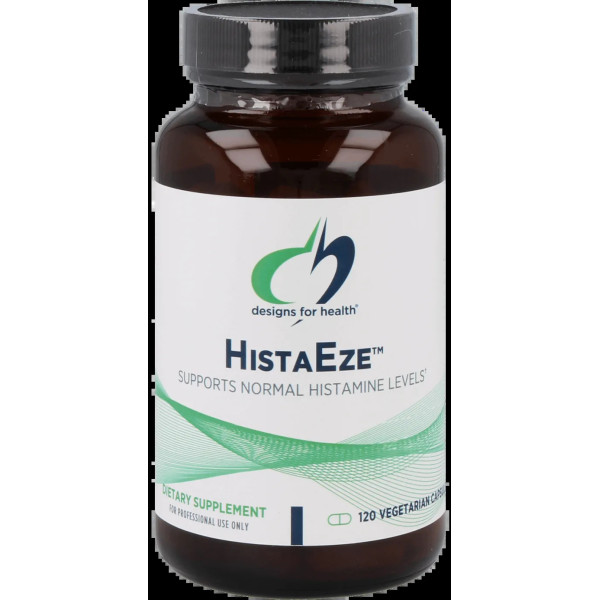 Засіб від сезонної алергії, HistaEze, Designs for Health, 120 вегетаріанських капсул