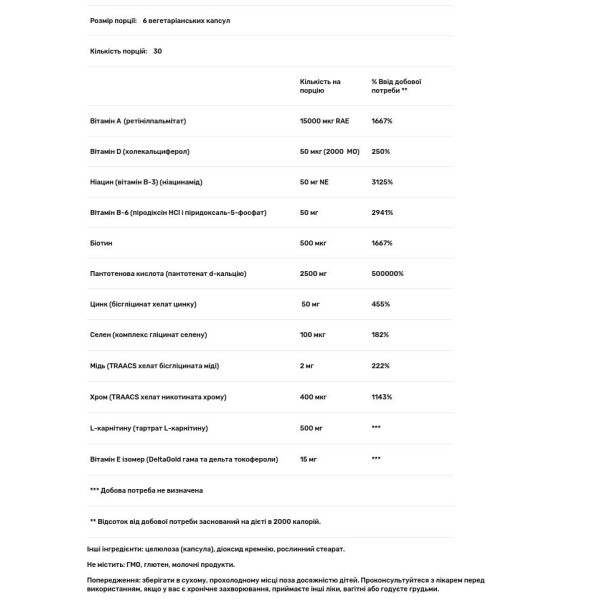 Комплекс для підтримки шкіри, Acnutrol, Designs for Health, 180 вегетаріанських капсул