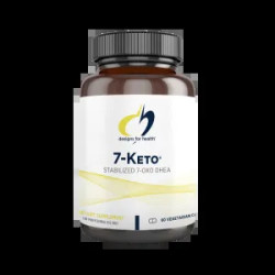 7-Keto 100 мг, Designs for Health 7-Keto, 60 вегетаріанських капсул