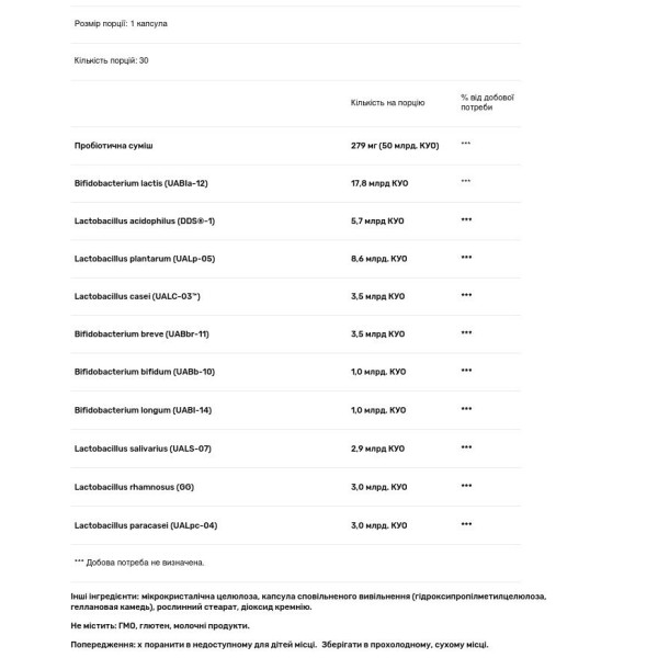 Пробіотик, ProbioMed 50, Designs for Health, 50 млрд. КУО, 30 капсул