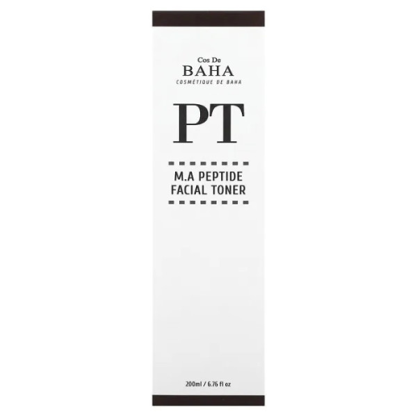 Тонік для обличчя з пептидами, PT, M.A. Peptide Facial Toner Cos De BAHA 200 мл