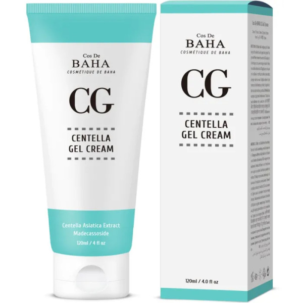 Крем-гель для обличчя з центелою, CG, Centella Gel Cream, Cos De BAHA, 120 мл