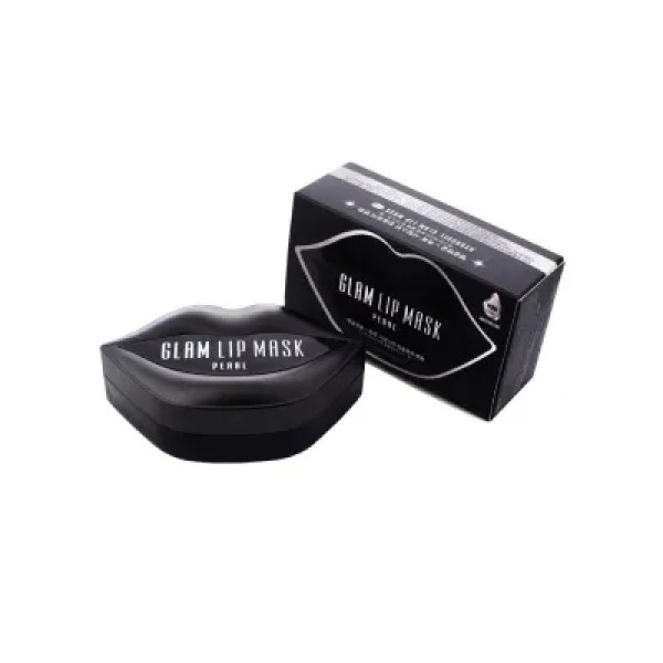 Гідрогелеві патчі для губ, Glam Black Pearl Hydrogel Lip Patch, BeauuGreen, 20 шт