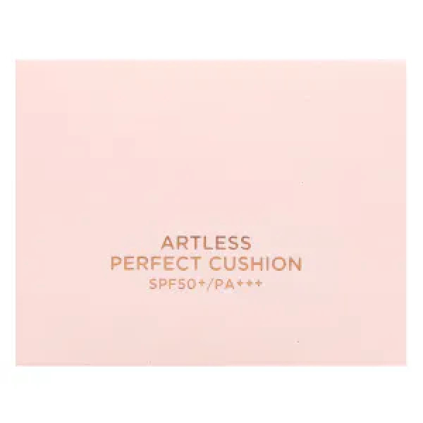 Кушон для догляду за шкірою обличчя, Artless Perfect Cushion, SPF 50+\/PA+++, Heimish, захист від УФ-випромінювання, освітлення, боротьба зі зморшками, 23 натуральний бежевий, 13 г
