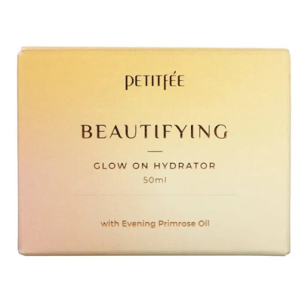 Зволожуючий крем для обличчя з маслом вечірньої примули, Beautifying Glow On Hydrator, Petitfee, 50 мл