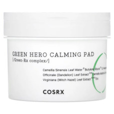 Диски для обличчя заспокійливі з комплексом Green-Rx, CosRx Green Hero Calming Pad, 70 дисків