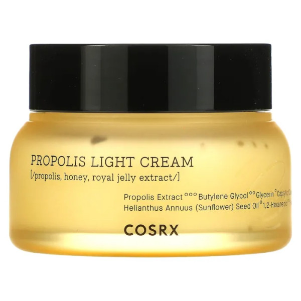 Крем для обличчя, Propolis Light Cream, CosRx, легкий, з екстрактом прополісу, 65 мл