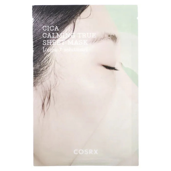 Тканинна маска для обличчя, Cica Calming True Beauty Sheet Mask, CosRx, заспокійлива, 1 шт., 21 мл
