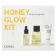 Набір для догляду за шкірою обличчя, 3-Step Honey Glow Kit, CosRx, набір з 3 предметів