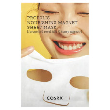 Тканинна маска для обличчя з прополісом CosRx Propolis Nourishing Magnet Beauty Sheet Mask, живильна, 25 мл, 1 шт