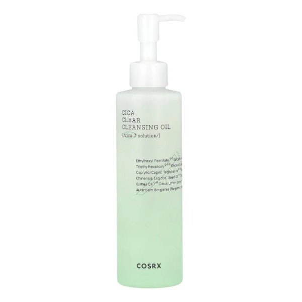 Олія для обличчя очищуюча, Cica Clear Cleansing Oil, CosRx, з комплексом Pure Fit CICA-7, 200 мл