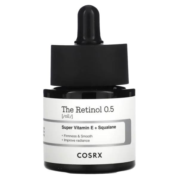Олія з ретинолом 0,5, Retinol 0.5 Oil, CosRx, для вечірнього догляду за обличчям, 20 мл