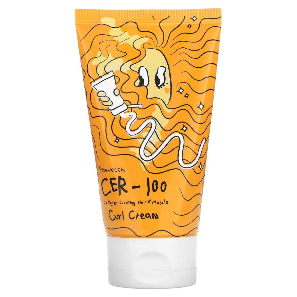 Крем для волосся, Collagen Coating Hair A+ Muscle, Elizavecca, з колагеном, для укладання волосся, 120 мл