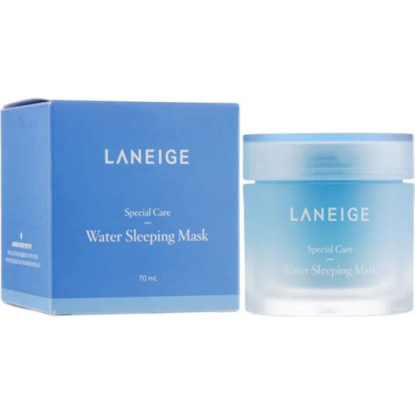 Нічна маска для обличчя, Water Sleeping Mask, Laneige, зволожуюча, 70 ml