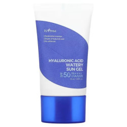 Сонцезахисний гель SPF 50 PA, Hyaluronic Acid Watery Sun Gel ISNtree, з гіалуроновою кислотою, 50 мл