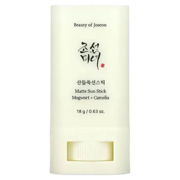 Сонцезахисний стік, Matte Sun Stick, Beauty of Joseon, полин та камелія, SPF50 + PA++++, 18 г
