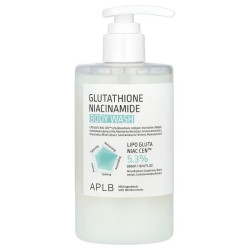 Гель для душа, Glutathione Niacinamide Body Wash APLB, с глутатионом и ниацинамидом, 300 мл