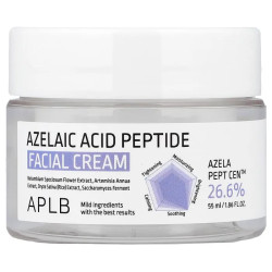 Крем для обличчя APLB Azelaic Acid Peptide Facial Cream з пептидом азелаїнової кислоти, 55 мл