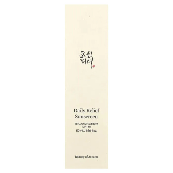 Крем сонцезахисний, Daily Relief Sunscreen, Beauty of Joseon, щоденний, SPF 40, 50 мл