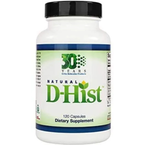 Сезонна імунна підтримка, Natural D-Hist, Ortho Molecular Product, 120 капсул