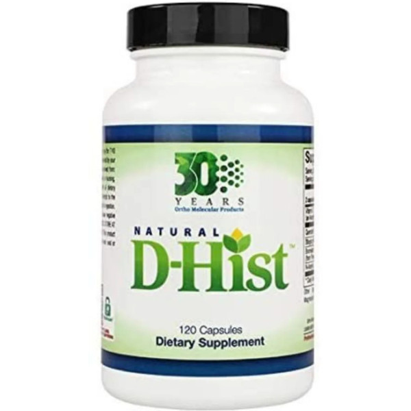Сезонна імунна підтримка, Natural D-Hist, Ortho Molecular Product, 120 капсул