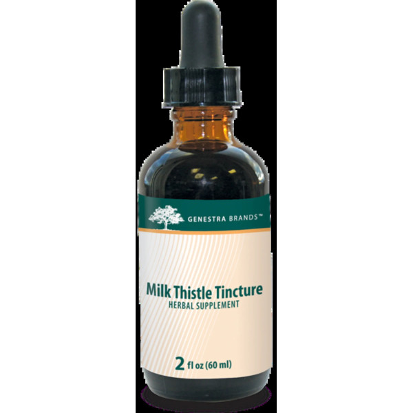 Настоянка екстракту розторопші, Milk Thistle Tincture, Genestra Brands, 60 мл