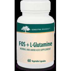 FOS + L-глутамін, Genestra Brands FOS + L-Glutamine, 60 вегетаріанських капсул