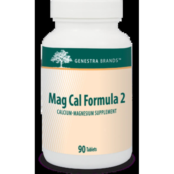 Магній Кальцій, Mag Cal Formula 2, Genestra Brands, 2: 1, 90 таблеток