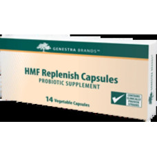 Пробіотик для ШКТ, Genestra Brands HMF Replenish, 14 вегетаріанських капсул