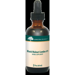 Черный орех комплекс, Genestra Brands Black Walnut Combination No 1, 60 мл