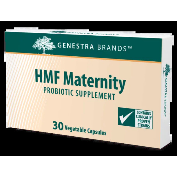 Пробіотик для вагітних, HMF Maternity, Genestra Brands, 30 вегетаріанських капсул