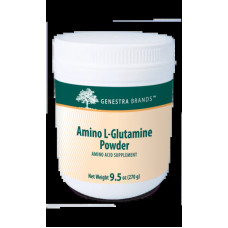 L-глутамин, Genestra Brands Amino L-Glutamine, порошок, 270 г