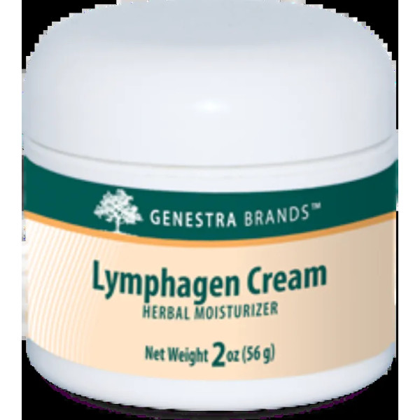 Зволожуюче крем, трав'яний, Lymphagen Cream, Genestra Brands, 56 г