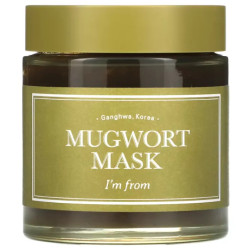 Маска для лица, очищающая, для проблемной кожи, с полынью, I'm From Mugwort Mask, 110 г