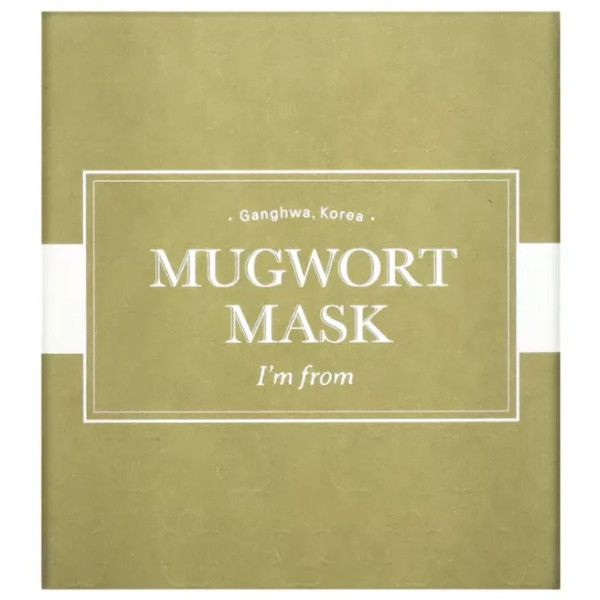 Маска для обличчя, очищаюча, для проблемної шкіри, Mugwort Mask, I'm From, з полином, 110 гр