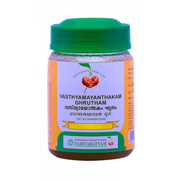 Олія Вастьямаянтхакам Гритам, Vasthyamayanthakam Ghrutham, Vaidyaratnam, 150 грам
