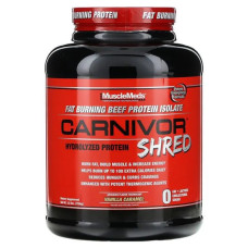 Гідролізований протеїн, MuscleMeds Hydrolyzed Protein, смак ваніль-карамель, 1,73 кг