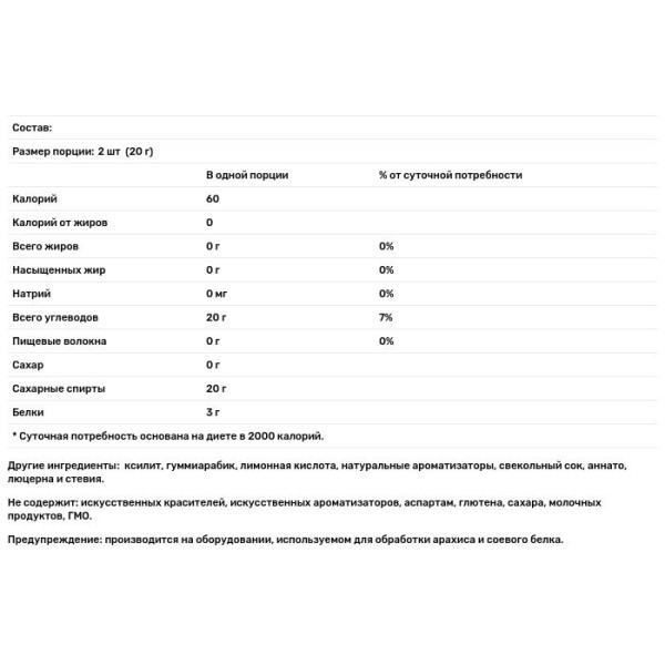 Льодяники з ксилітом, Lollipops, Xyloburst, асорті фруктів, 50 шт