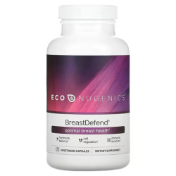 Здоров'я грудей, Econugenics BreastDefend, 120 вегетаріанських капсул