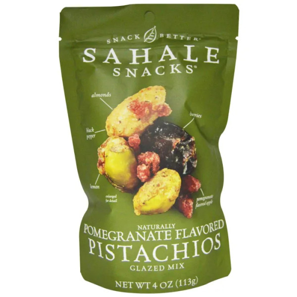 Фісташки, глазурована суміш, Pistachios, Sahale Snacks, 113 г