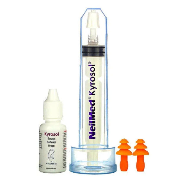 Набір для видалення вушної сірки, Ear Wax Removal Kit, Squip Products, 1 набір